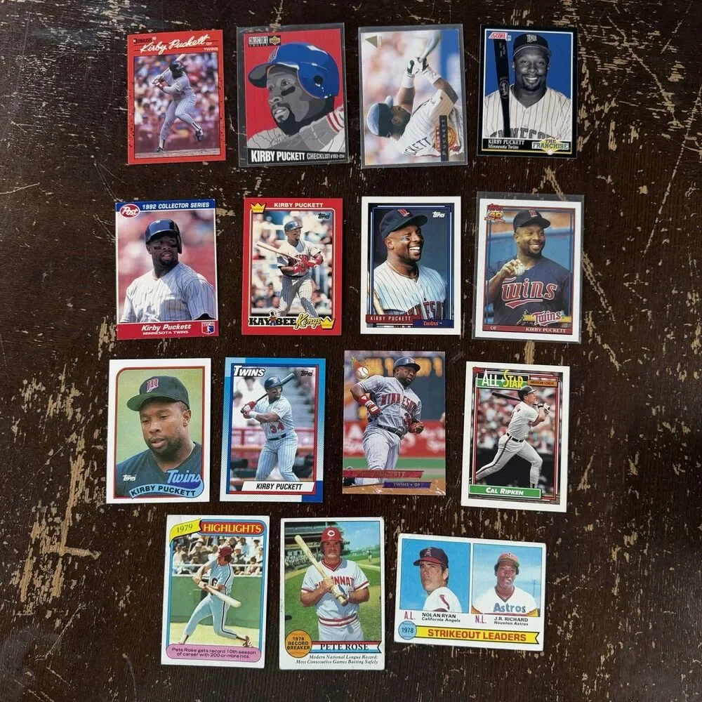 Baseball Cards Lot 200 NM ALL STARS w Ohtani Triumvirates Puckett RC Griffey Set